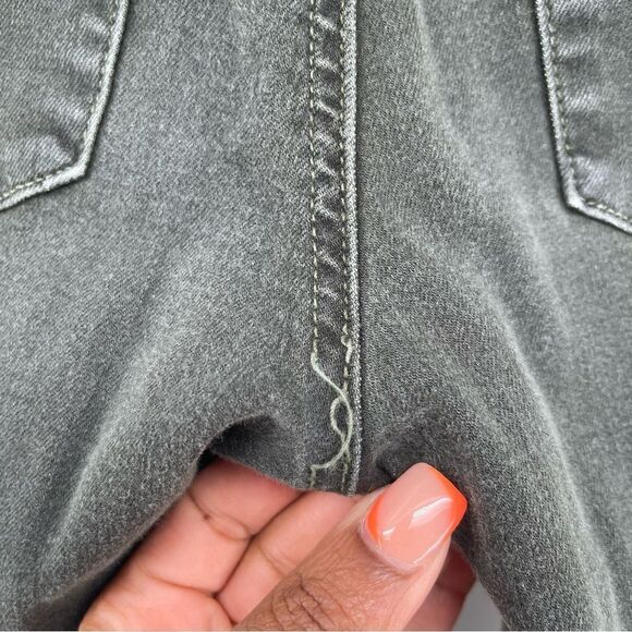 Articles of Society Sarah Linden Women’s Dark Green Skinny Denim Jeans Size 24 - Picture 13 of 16
